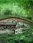 În jurul anului 3100 î.Hr., mormântul megalitic de la Sorsum a fost folosit de comunitățile agricole locale (© Susanne Beyer, Inst. UFG/Uni Kiel)