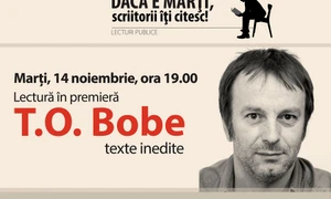 T O Bobe, lectură publică din texte inedite jpeg