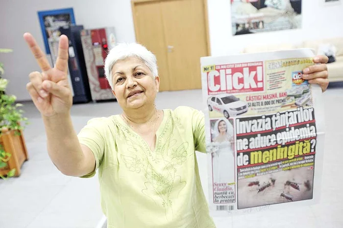 Ştefania Năiţa  s-a ales cu 300 de lei  de la ziarul preferat