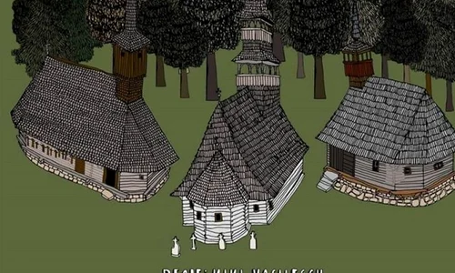 Proiecţie de film "Biserici de lemn din România" jpeg