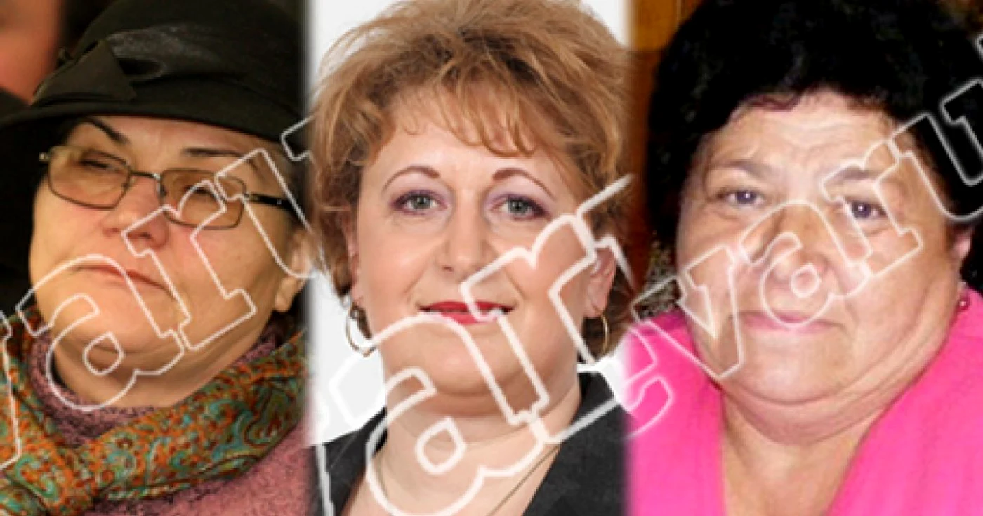 Elena Curcudel, Mariana Lazăr, Valentina Oloeru