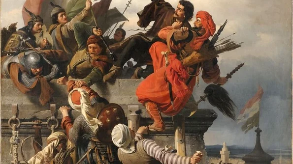 Calendar 4 iulie: 1456 Sultanul Mahomed al II lea a început Asediul Belgradului, oraș apărat de o armată condusă de Iancu de Hunedoara jpeg