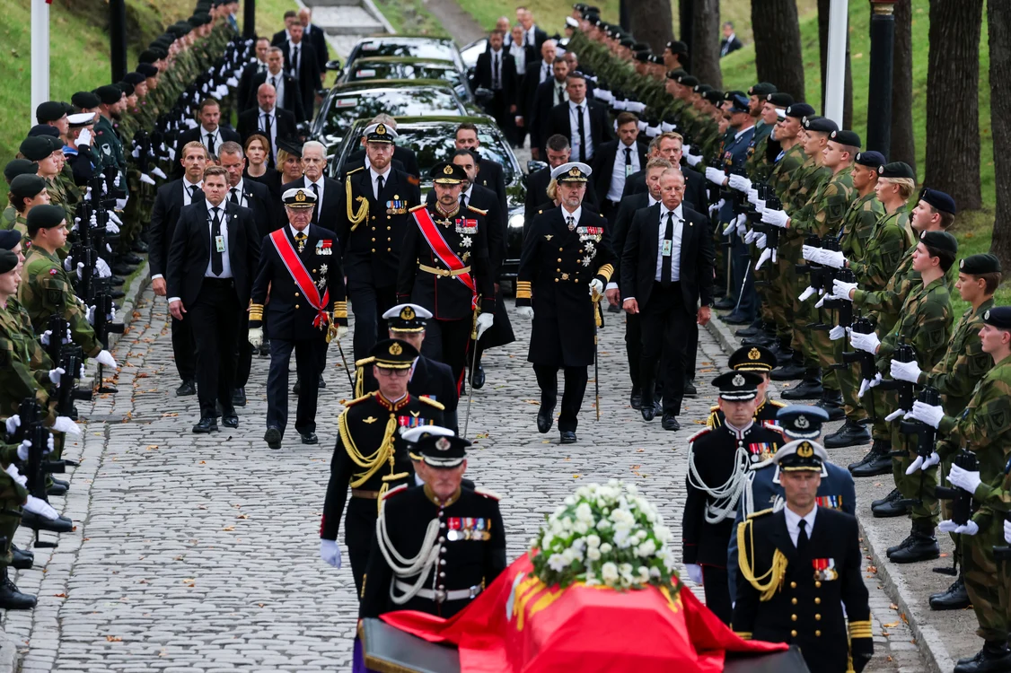 Alianța Scandinavă   Regele Carl Gustaf al Suediei, Regele Haakon al Norvegiei și Regele Frederik al Danemarcei la funeraliile Regelui Harald   profimedia 1132784074 jpg