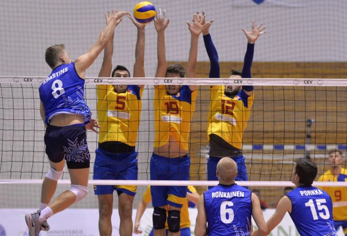 
    Blocajul poate fi elementul cheie al romanilor la Europenele de voleiFOTO: Sportpictures.eu  
