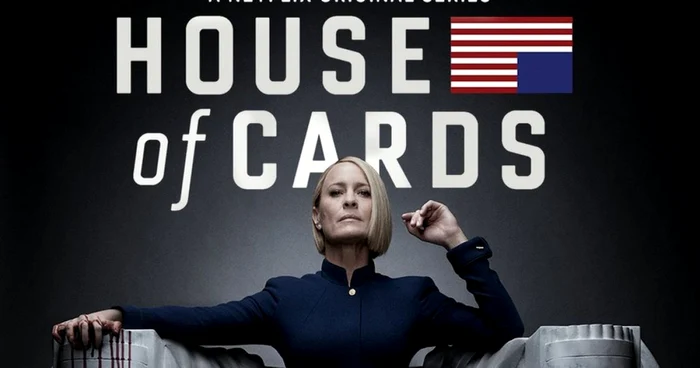 Claire Underwood, interpretată de Robin Wright, a rămas văduvă în ultimu sezon „House of cards“