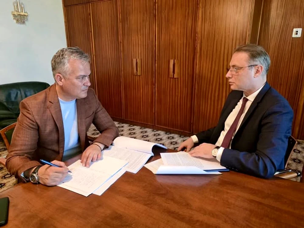 Adrian Veștea și Luca Niculescu. FOTO: Facebook 