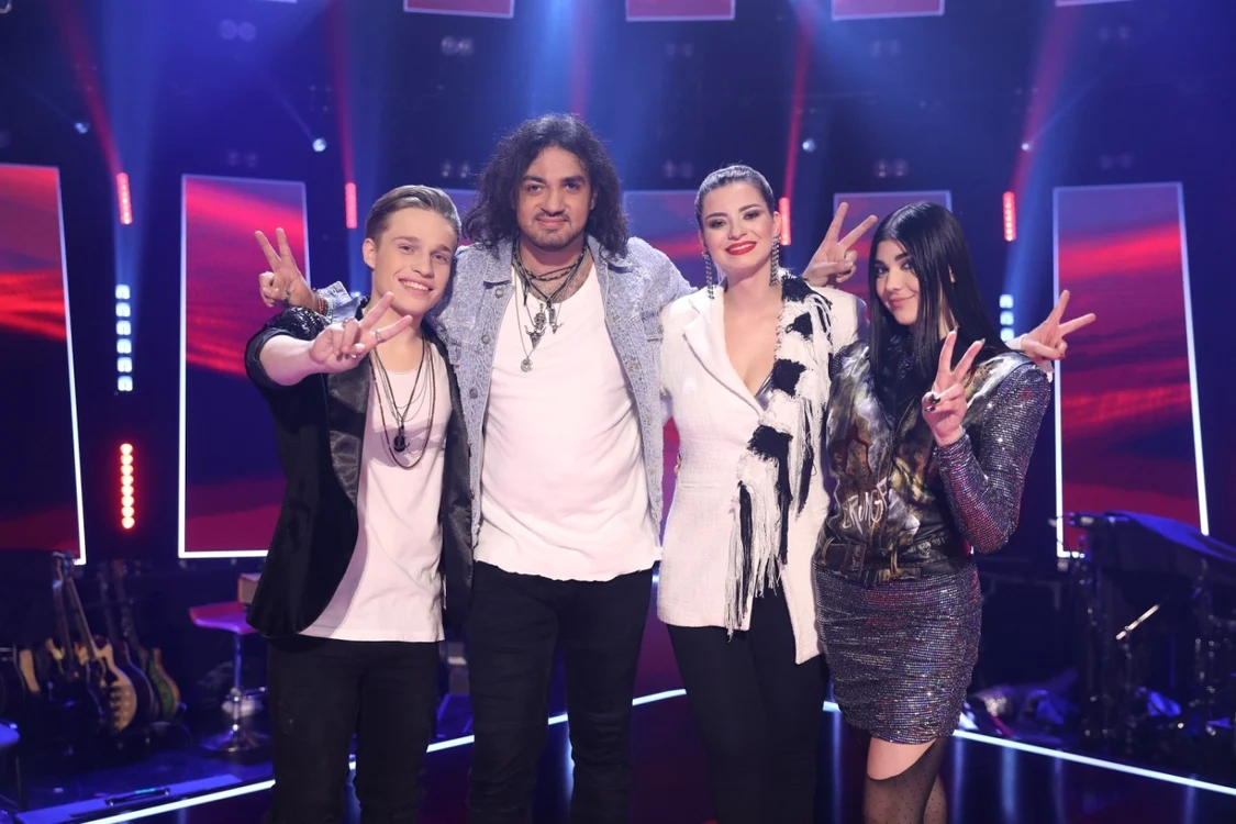 Finaliştii „Vocea României“, Andi Ţolea, Dragoş Moldovan, Elena Bozian şi Jasmina Răsădean, vor cânta cu câte un artist în marea finală FOTO Pro TV
