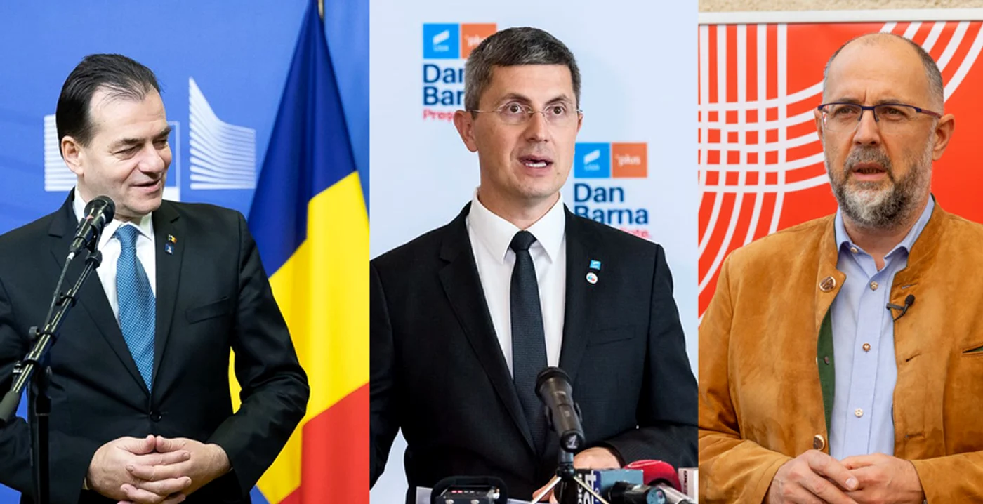 Ludovic Orban, Dan Barna și Kelemen Hunor vor conducerea Camerei Deputaților