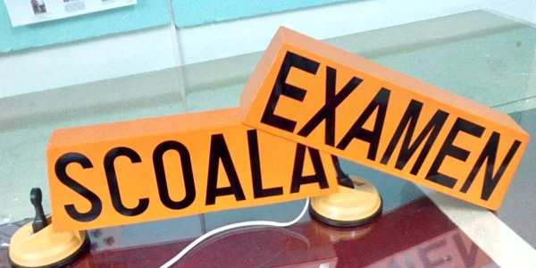 Greşeli frecvente la examenul de traseu Scoala de soferi 2015 FOTO Adevărul
