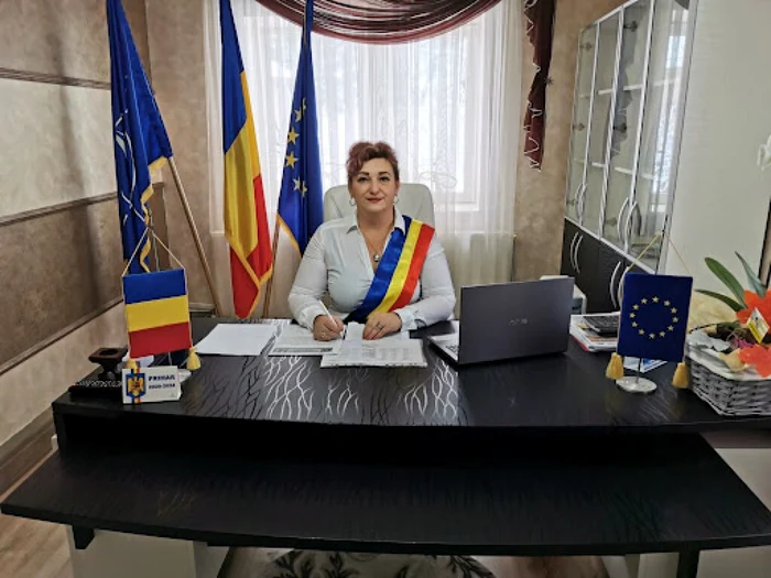 Alexandrina Raclariu este la primul mandat de primar FOTO Primăria Crăcăoani