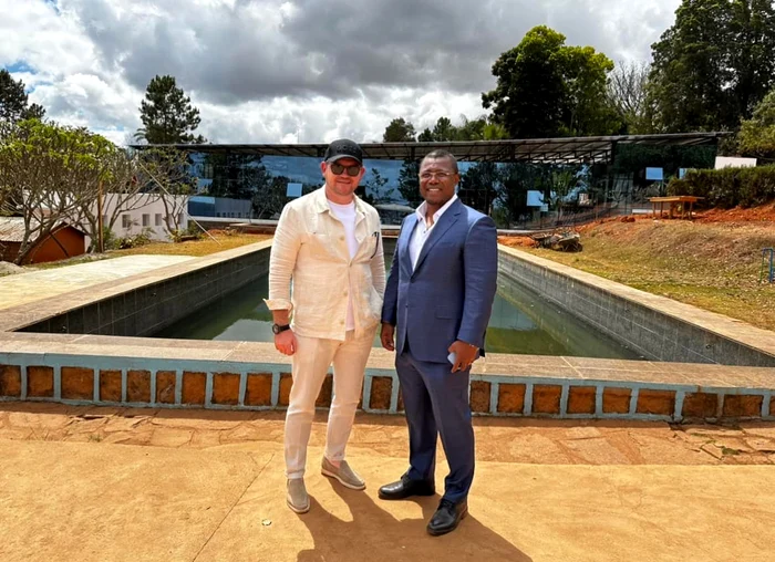 Anton Pisaroglu, în Antananarivo. FOTO Facebook Anton Pisaroglu