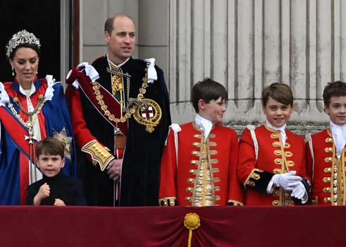 Printul Louis si Printul George FOTO EPA-EFE