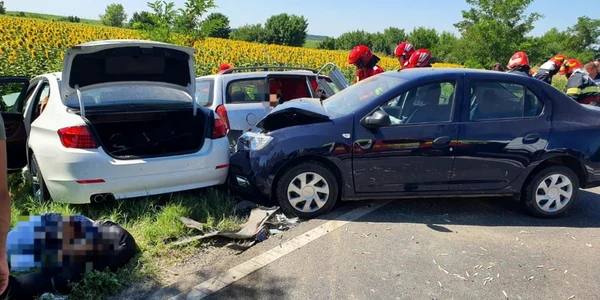 slobozia accident Sinesti FOTO IPJ Ialomita