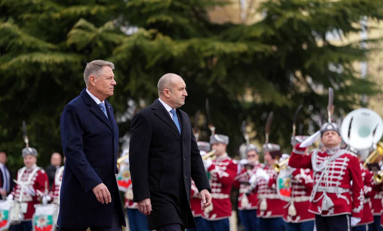 Klaus Iohannis şi preşedintele Bulgariei, în Bulgaria