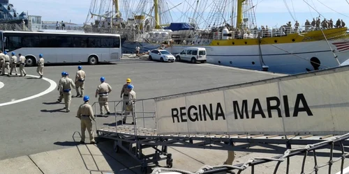 Constanţa. Fregata Regina Maria la exerciţiul militar Rousofex 15 din Marea Neagră Foto Sînziana Ionescu