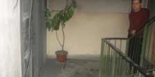 Ion Tănase, unul dintre locatarii din blocul incendiat