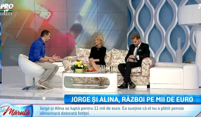 Ilan, actualul soţ al Alinei, este alături de ea în scandalul cu fostul soţ