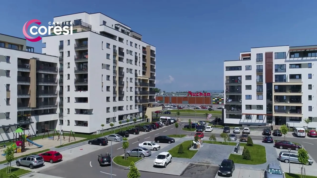 Cartierul care se află azi pe locul fotei uzine Tractorul FOTO Cartier Coresi