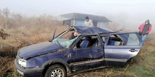 macina rasturnata campa accident FOTO news.ro