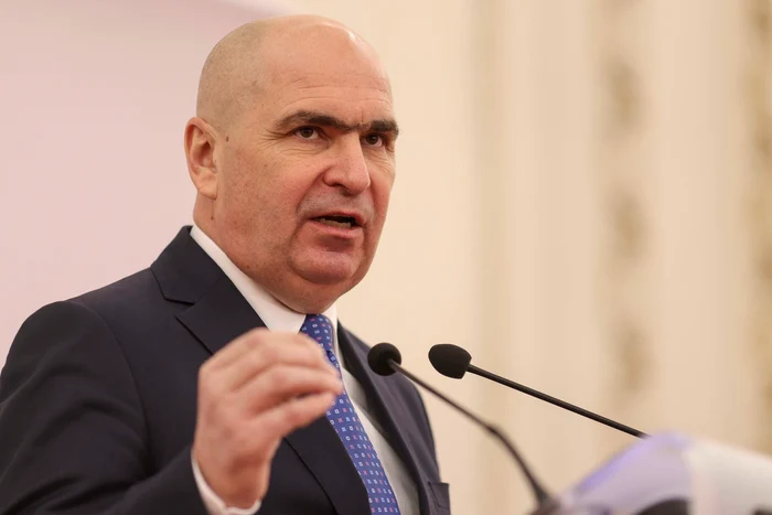 Prim-ministrul Ilie Bolojan.  FOTO Inquam Photos / Octav Ganea