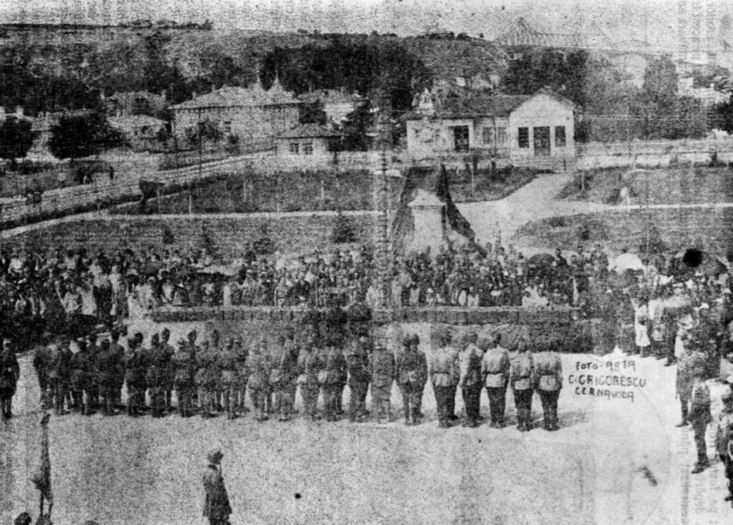 Cernavodă, 1926. Exhumarea eroilor din Marele Război Sursa Remus Macovei