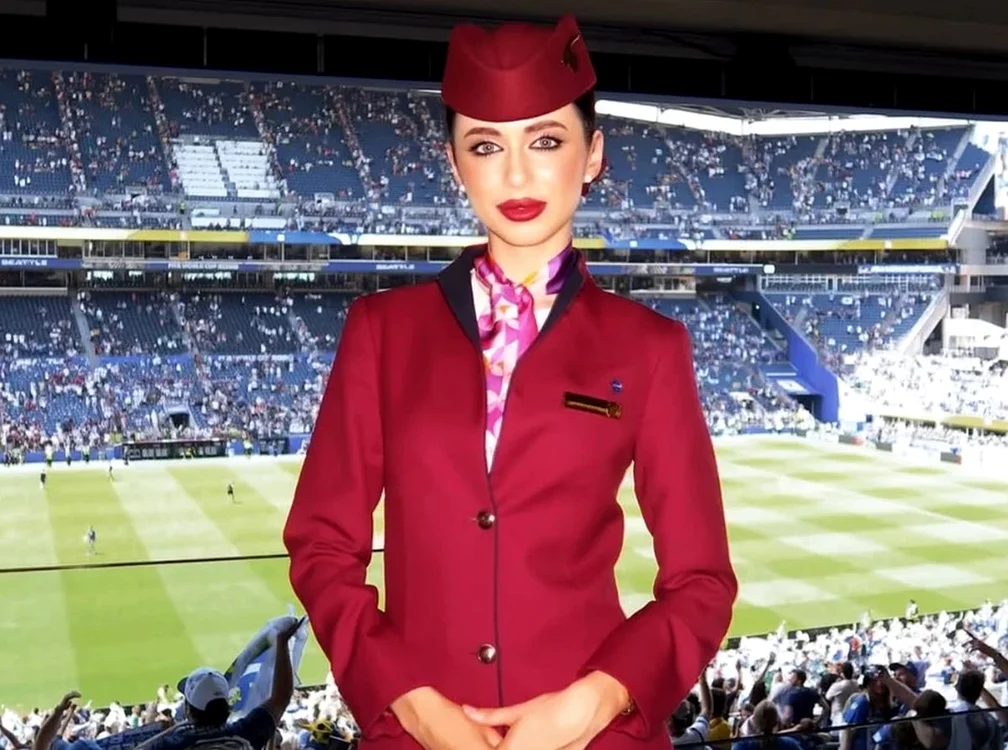 Nicoleta Atanase nu a fost la prima experiență pe un stadion important (FOTO: Instagram)