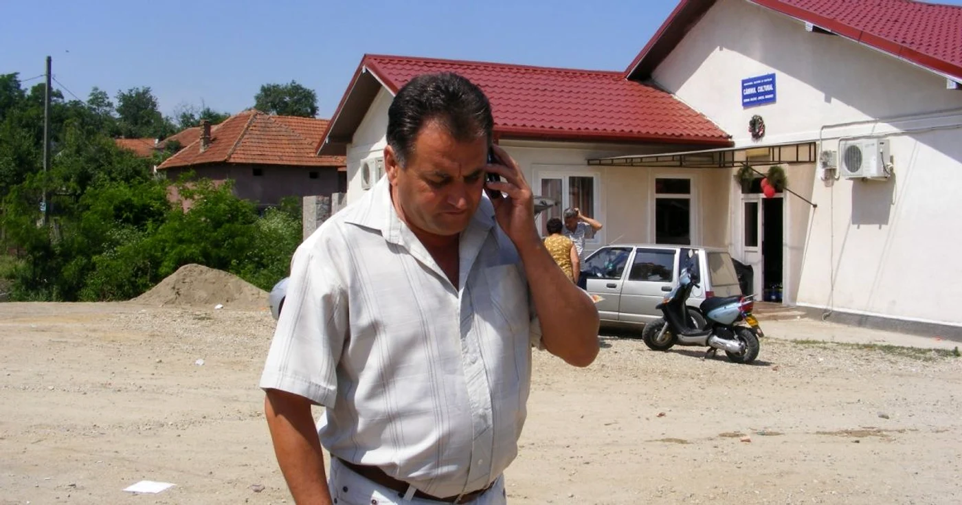Primarul comunei Malovăţ FOTO Corina Macavei