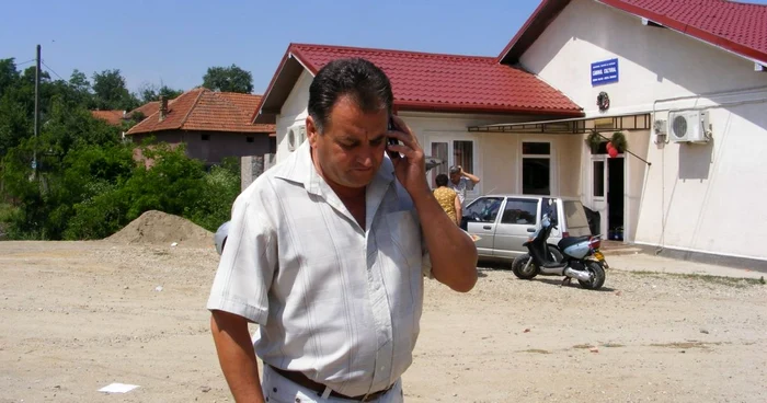 Primarul comunei Malovăţ FOTO Corina Macavei