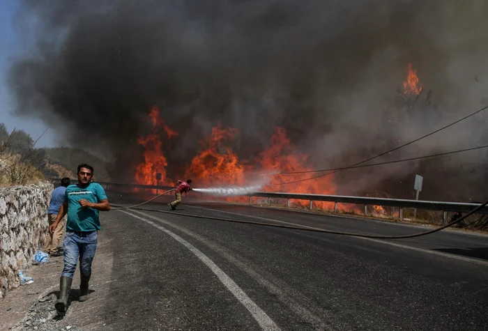 Incendii în Turcia FOTO EPA EFE