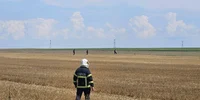 autoritatile au ajuns la locul unde a cazut drona in buzau foto facebook Campus TV Buzău jpeg