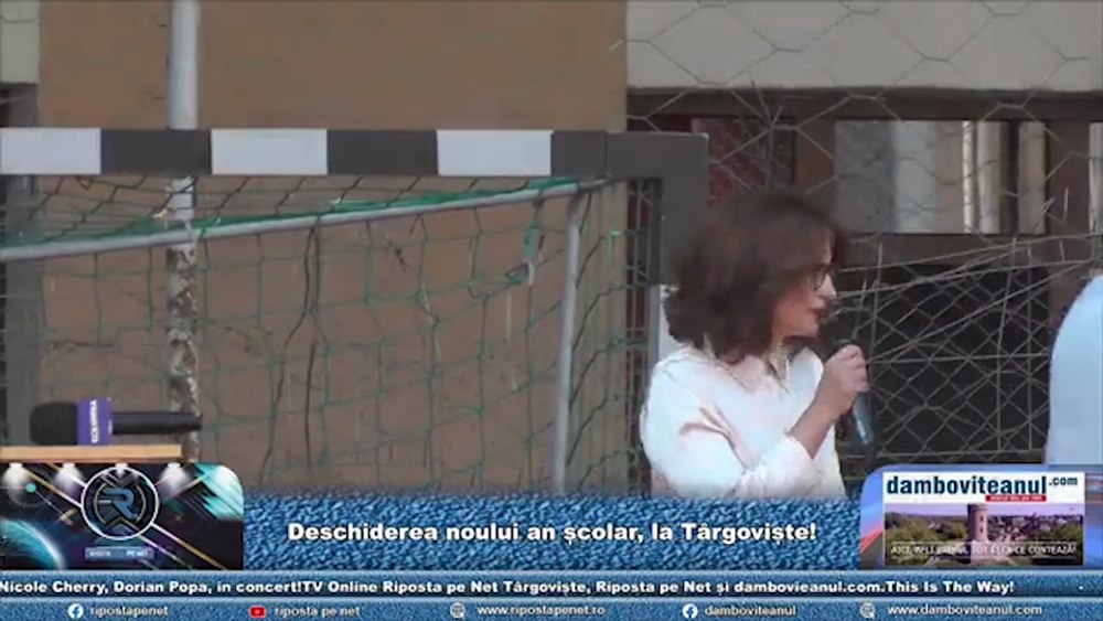 Șefa ISJ Dâmbovița explică bâlbele din discursul festiv: „Pur și simplu sunt om“ VIDEO