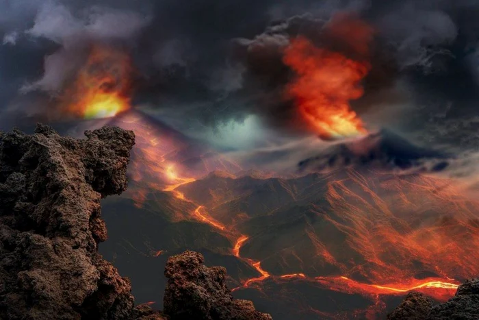 În ultima vreme, vulcanii au început să erupă mai des. Foto: Shutterstock