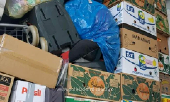 Marfa a fost oprită FOTO Poliția de Frontieră 
