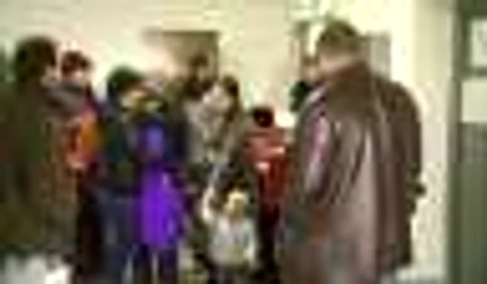 Părinţii au venit într-un suflet la spital după copii