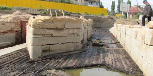 Descoperire arheologică City Business Centre Timişoara Foto