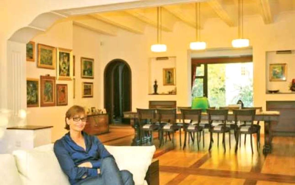 Valeria Răcilă van Groningen s-a stabilit în România, într-o casă în care vechiul şi noul stau laolaltă