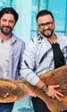 Dan Bordeianu şi a prezentat lucrările în emisiunea lui Cătălin Măruţă jpeg