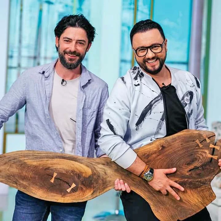 Dan Bordeianu şi-a prezentat lucrările în emisiunea lui Cătălin Măruţă