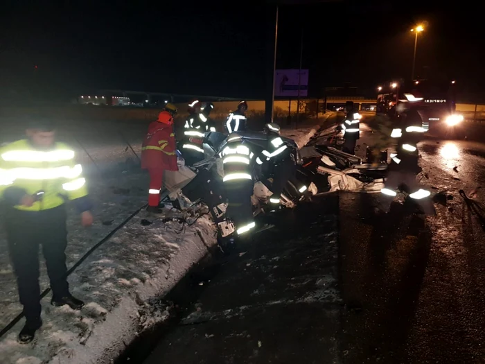 Accidentul în care şi-a pierdut viaţa o tânără, iar iubitul ei a rămas infirm, a avut loc pe 21 ianuarie