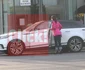 Geanina Ilieș a urcat în bolidul ei de lux foto: Click!
