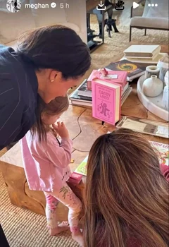 Meghan Markle, Prințesa Lilibet și Serena Williams