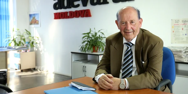 Venit la Chișinău, Nicolae Dragoș a vizitat redacția „Adevărul Moldova“