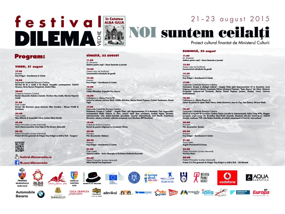 program festival dilema veche