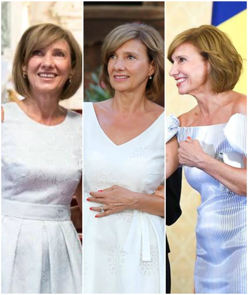 Carmen Iohannis trei tinute vizita in Romania Brigitte Macron jpeg
