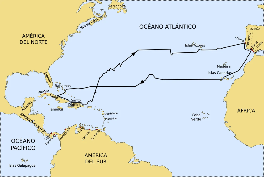 2000px primer viaje de colon svg png png