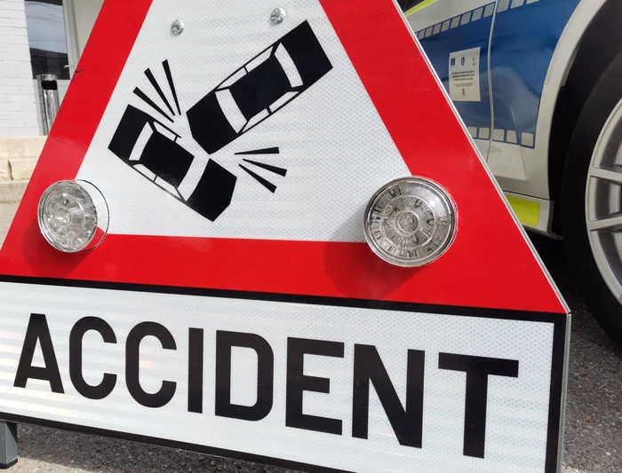 Accidentul s-a produs în jurul orei 12,00 FOTO: arhiva/A.M.