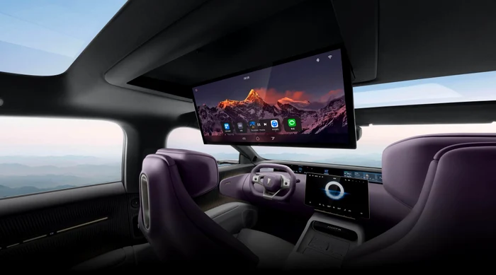 Autoturismul a fost adus pe cont propriu în România. Foto: AVATR 12 | Futuristic Luxury Gran Coupe