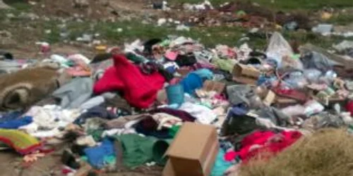 depozit clandestin de gunoaie