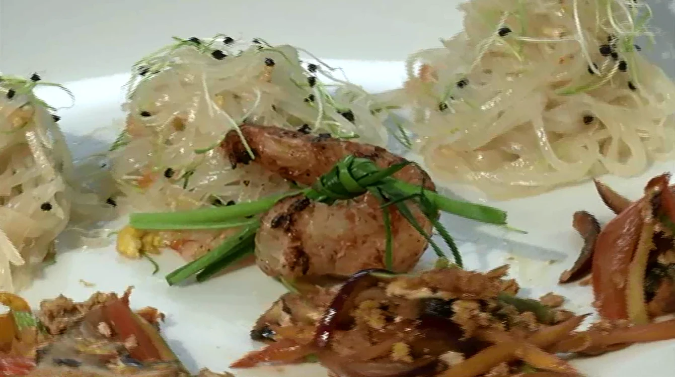 “Hell’s Kitchen – Iadul bucătarilor” - Paste de orez cu creveţi şi legume 