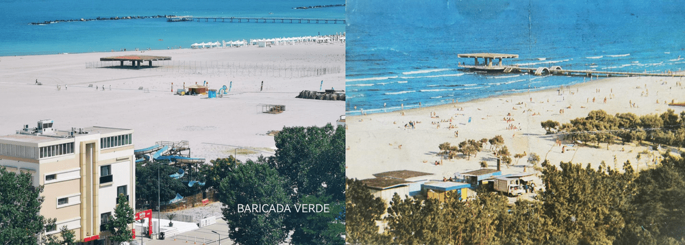 Cât de mult s-a urâțit Mamaia în 30 de ani. Din perla litoralului românesc au rămas ruine, iar spațiul verde a dispărut FOTO 